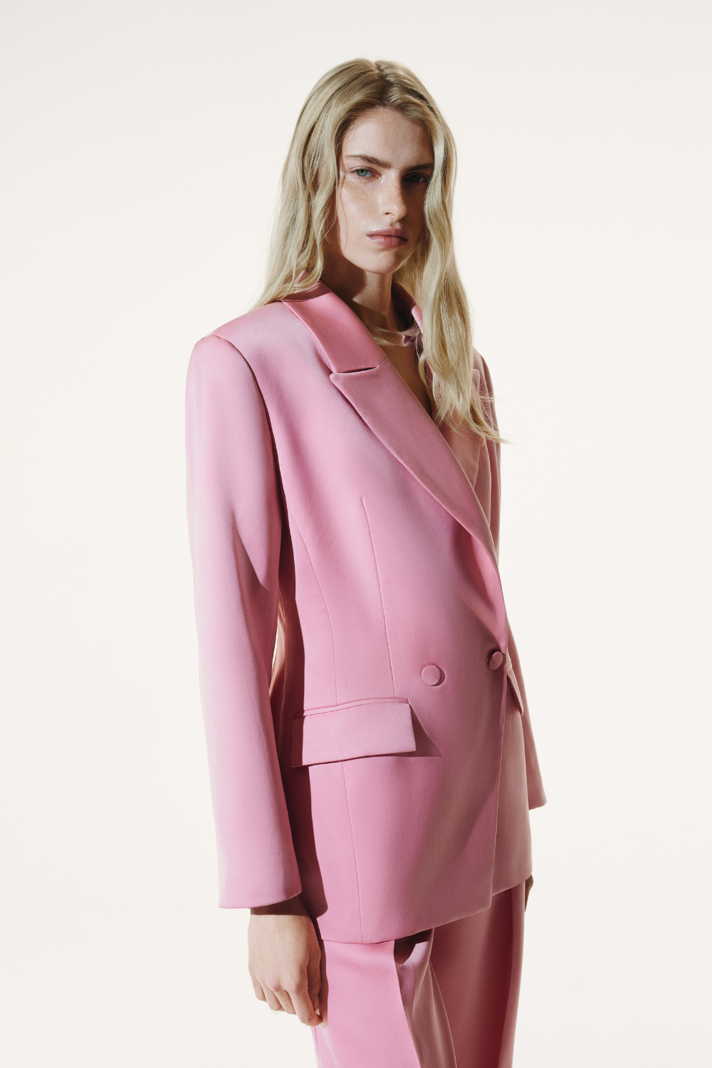 Pink suit