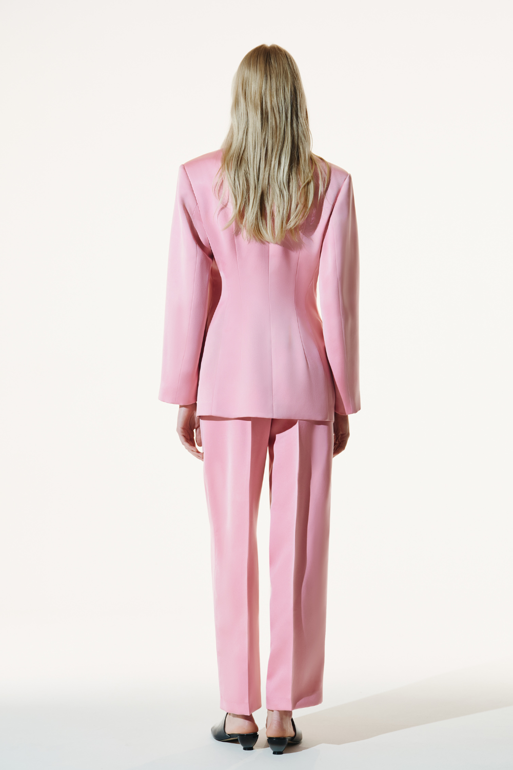 Pink suit