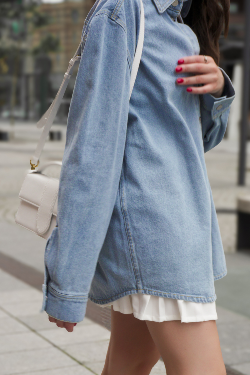 Denim shirt