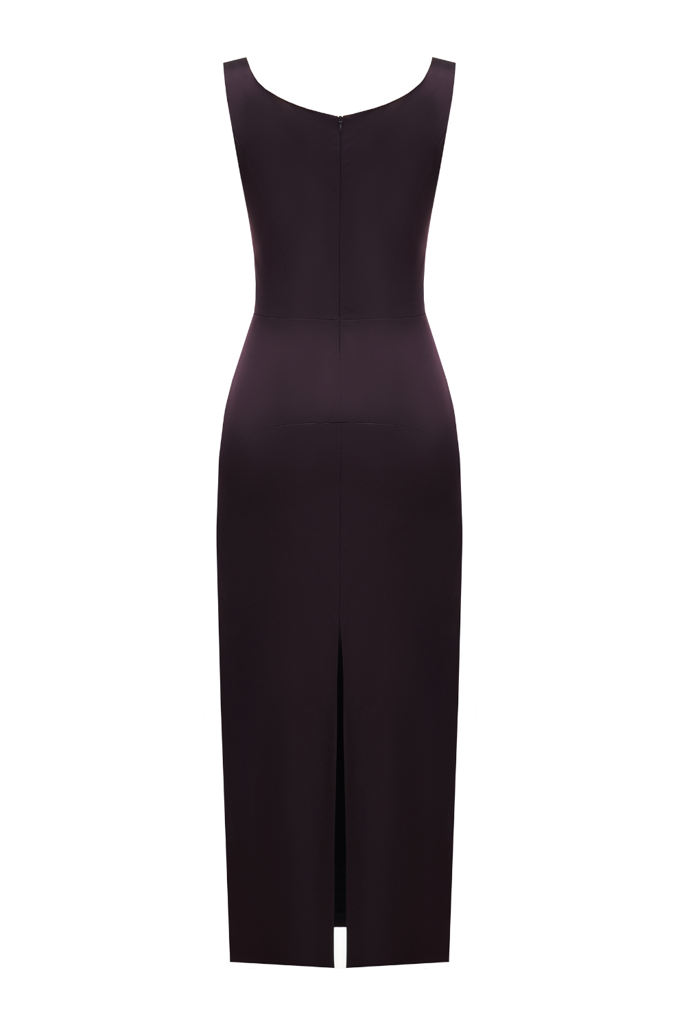 Plum Bordeaux dress