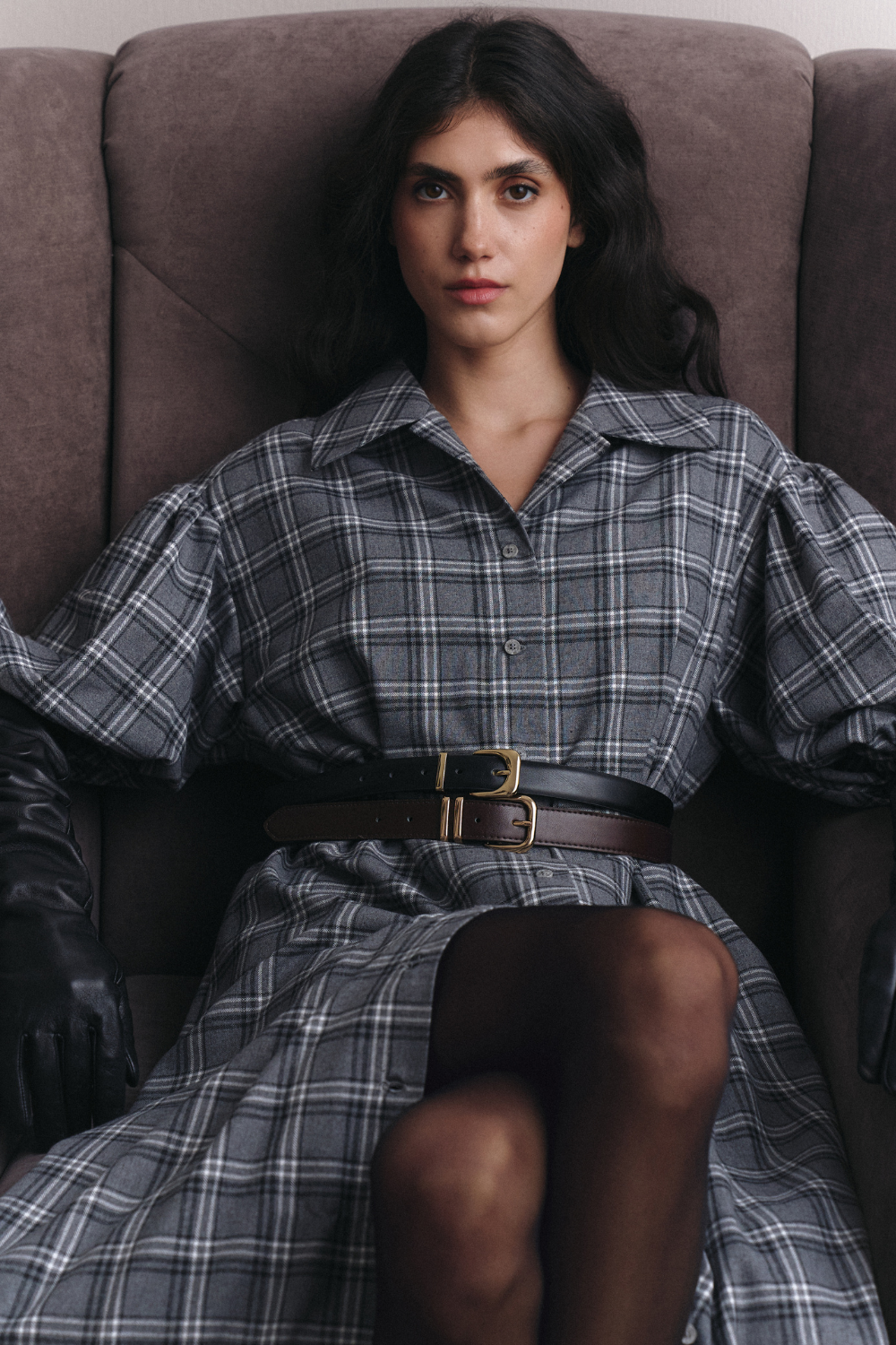 СУКНЯ-СОРОЧКА BETWEEN СІРА