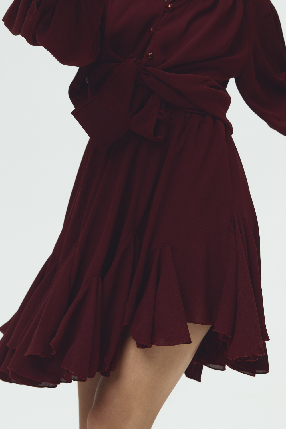Chiffon skirt