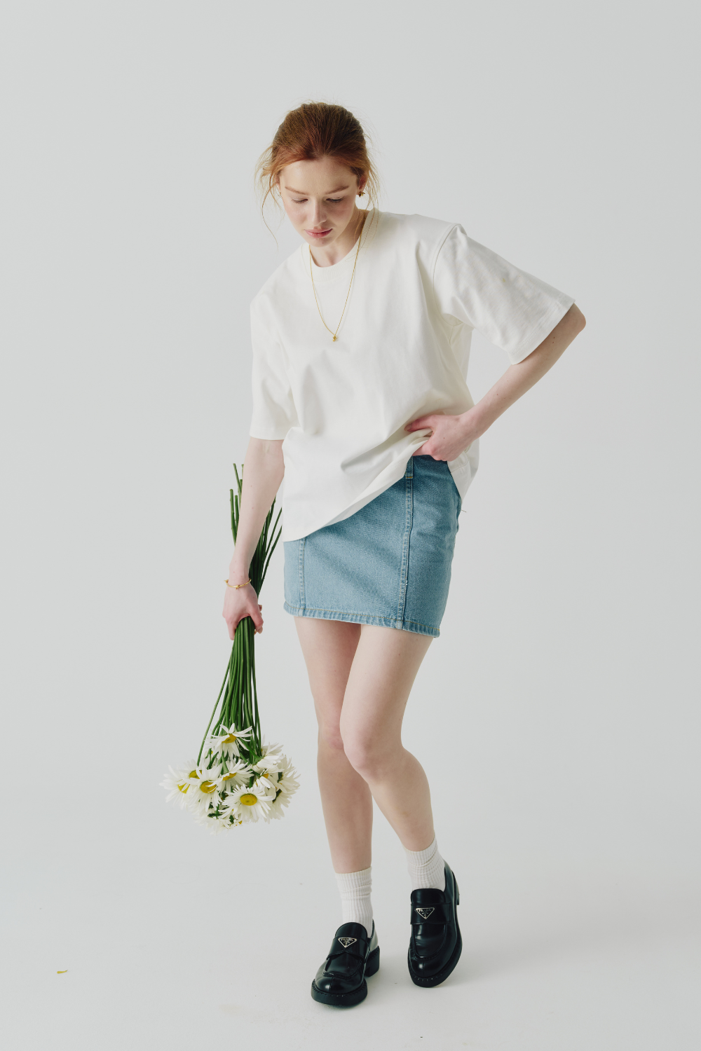 Denim skirt