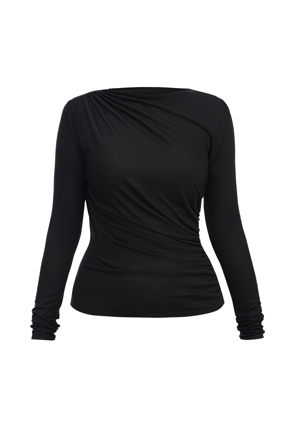 Лонг з драпіруванням з віскози