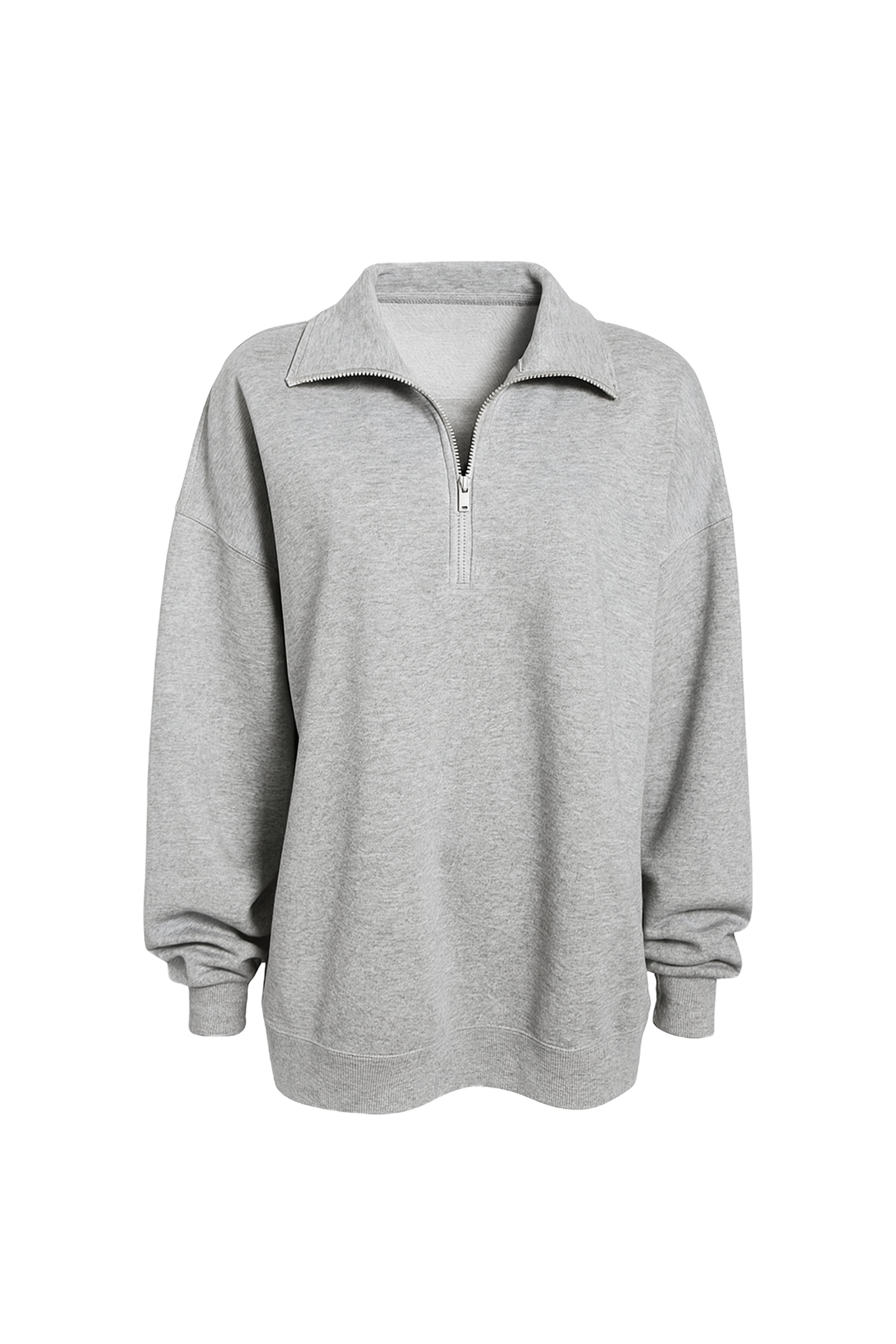 Худі двунитка люрекс сірий