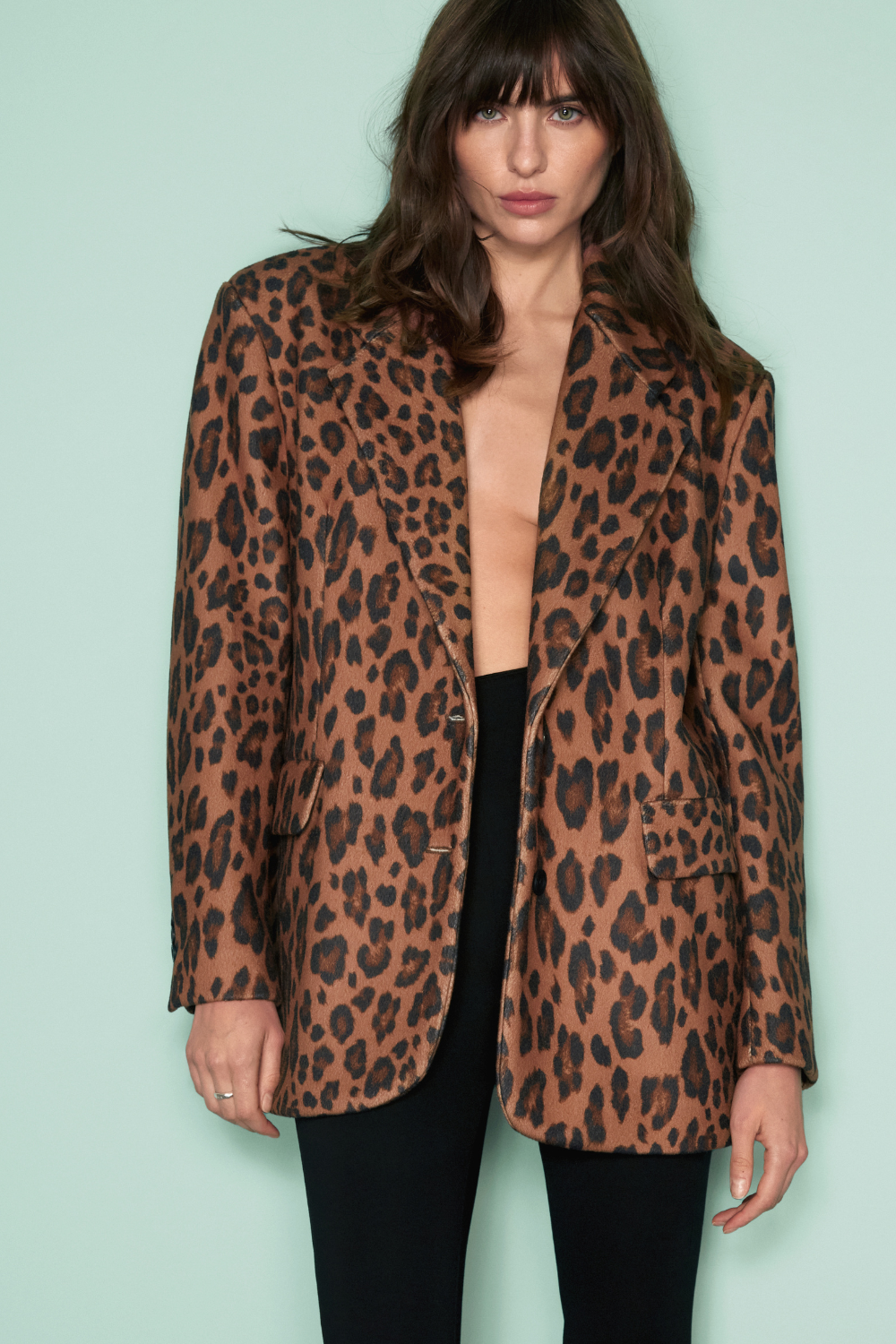 The jacket is Leo's coat