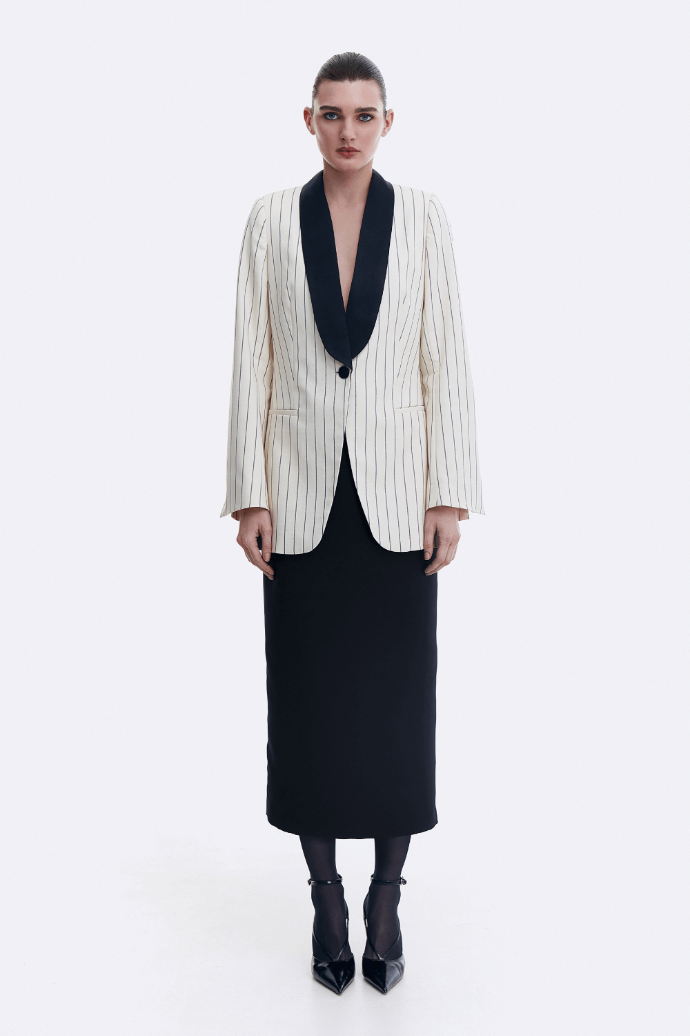 White striped jacket