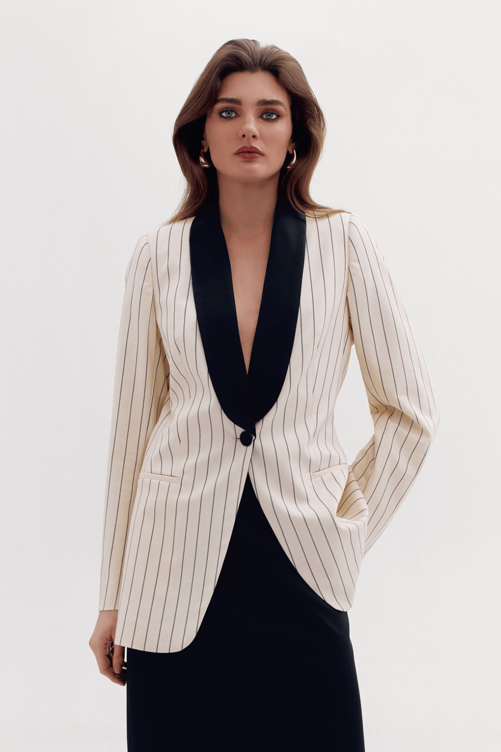 White striped jacket