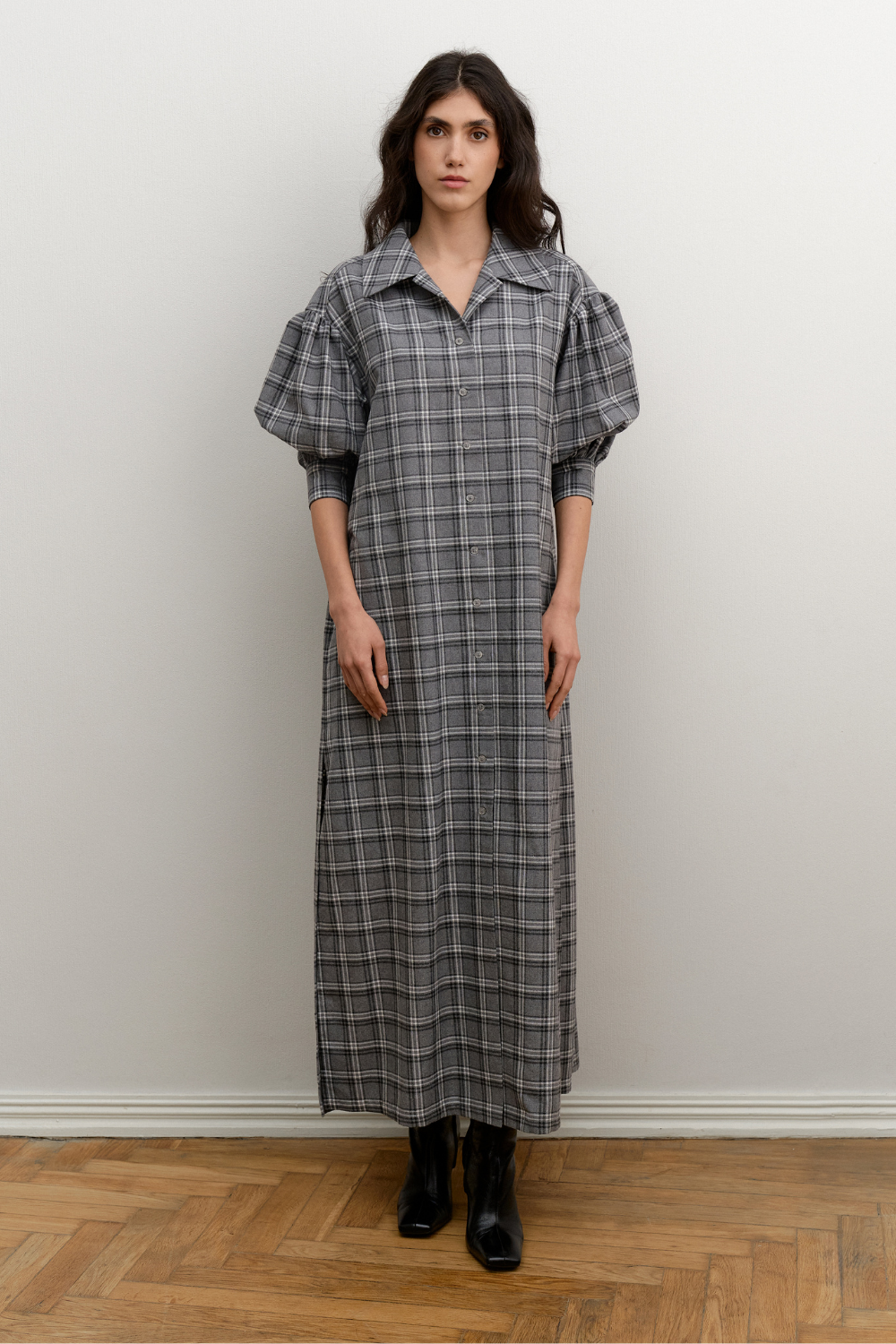 СУКНЯ-СОРОЧКА BETWEEN СІРА