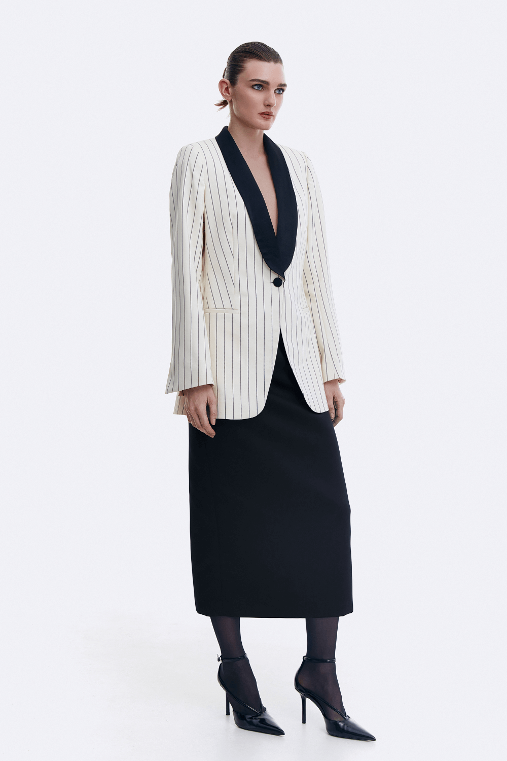 White striped jacket