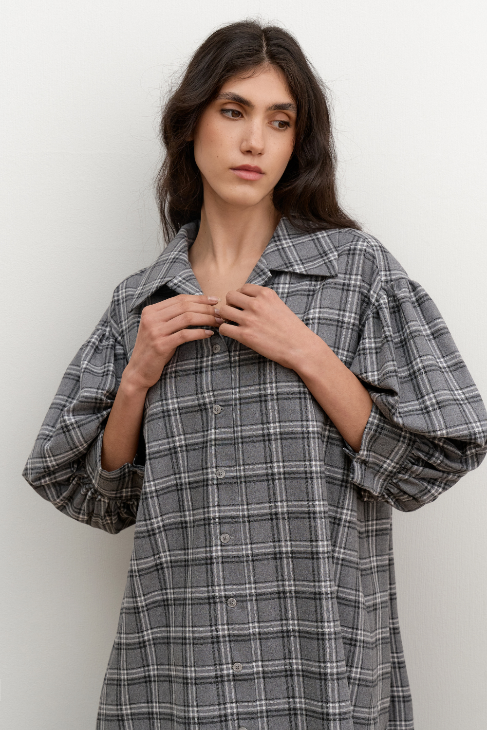 СУКНЯ-СОРОЧКА BETWEEN СІРА