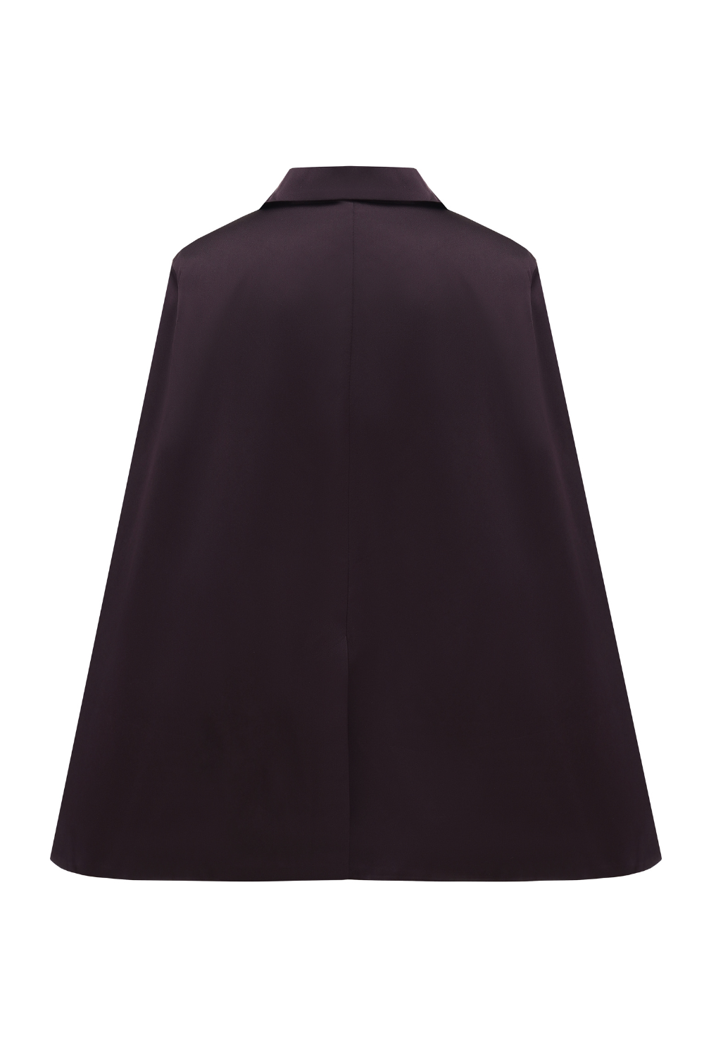 Silk jacket with sleeves Plum Bordeaux