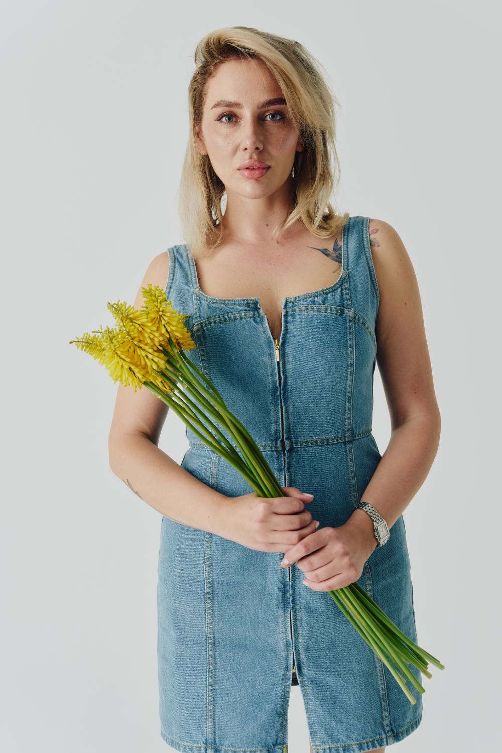 Denim sundress